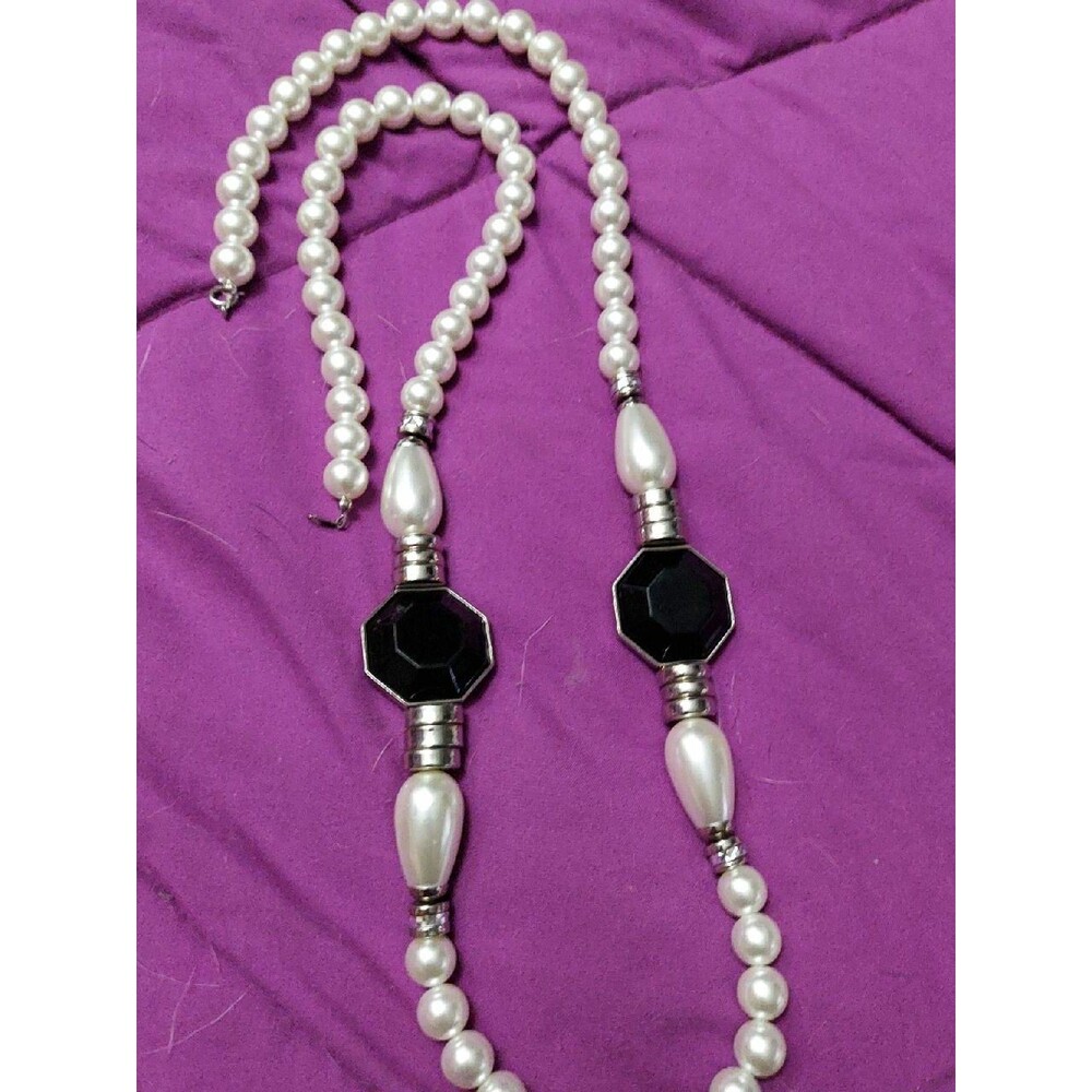 Antique Faux Pearl Necklace